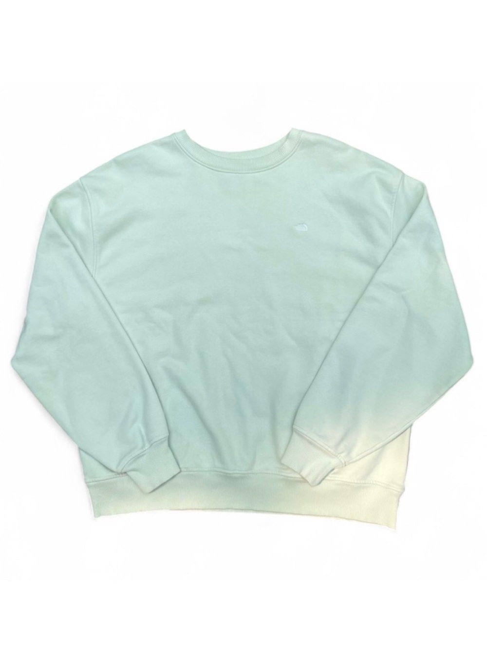 THE NORTH FACE oversized medium Men's light blue Crewneck Sweater